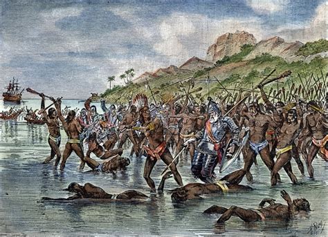 Magellan Killed in Philippine Skirmish .